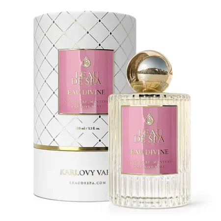 EAU DIVINE 100ml luxury niche perfume bottle from Karlovy Vary – exclusive spa fragrance gift with free shipping in EU