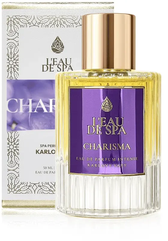 CHARISMA 50ml luxury spa perfume bottle from Karlovy Vary – exclusive niche fragrance gift
