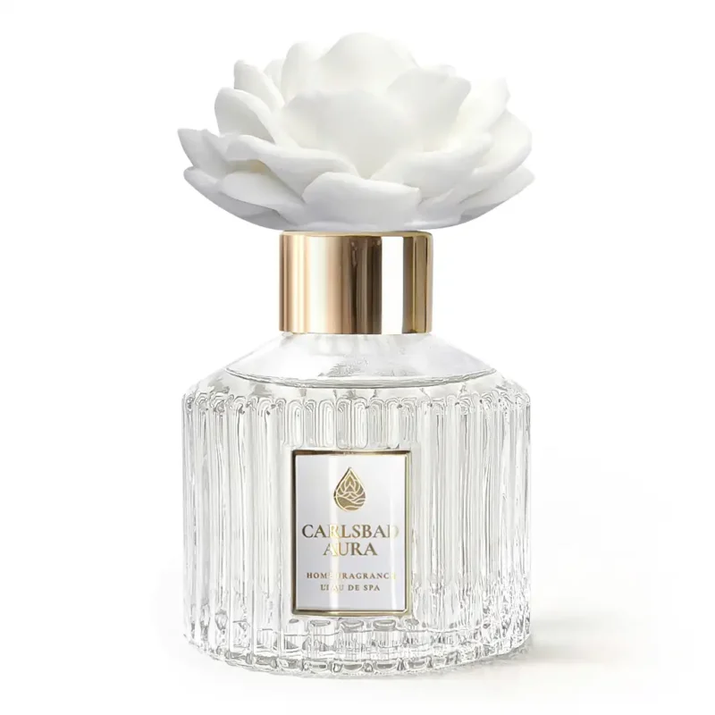 CARLSBAD AURA 100ml luxury home fragrance from Karlovy Vary – elegant white floral interior essence gift